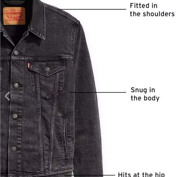 Levi’s Original Denim Sherpa Trucker Jacket Women’s Size Small - Picture 4 of 8